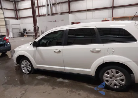 2015 Dodge Journey American Value Pkg z USA, uszkodzony, nr VIN 3C4PDCAB4FT714200